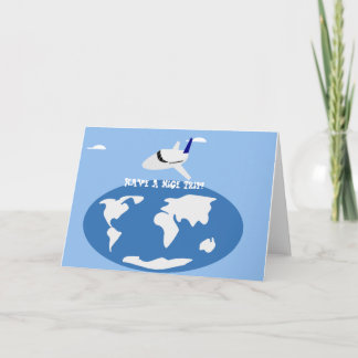Cartão Tenha Uma Boa Viagem