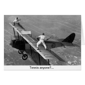 Cartão "Tênis Alguém?"