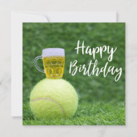 Tênis com beer Birthday