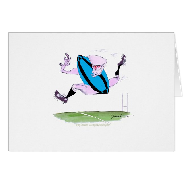 Cartão tentativa do rugby, fernandes tony (Frente Horizontal)