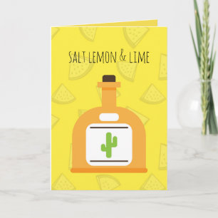 Cartão Tequila Greetings Card