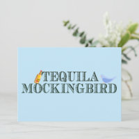 Tequila Mockingbird Engraçado Livro Pun Aniversári