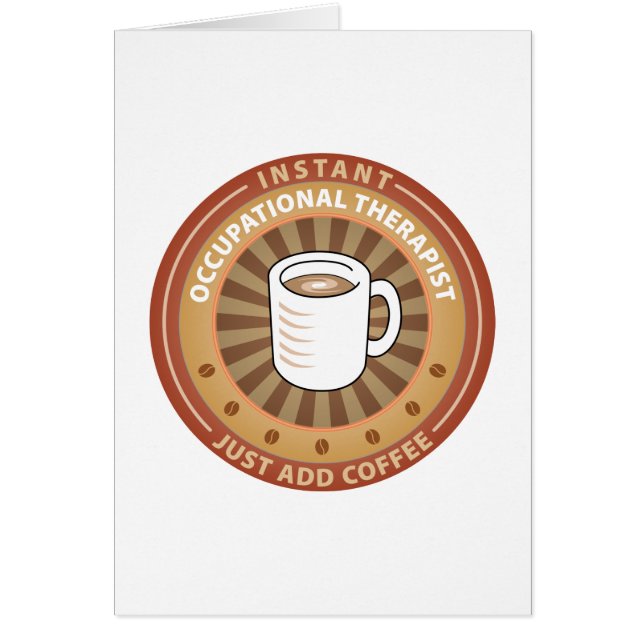 Cartão Terapeuta ocupacional imediato (Frente)