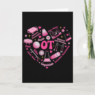 Cartão Terapeuta Ocupacional Pediátrico Dia dos Namorados