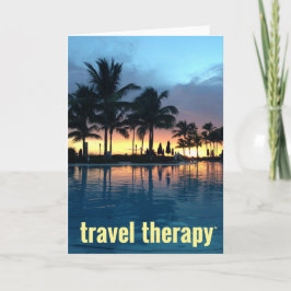 Cartão Terapêutica com viagem