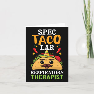 Cartão Terapêutica Respiratória Espectacolar Cinco de May