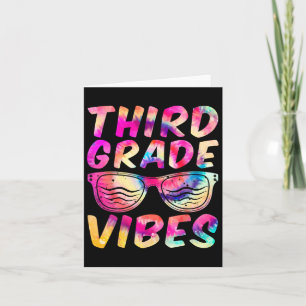 Cartão Terceiro Grau Vibes Primeiro Dia De Crianças Do 3º