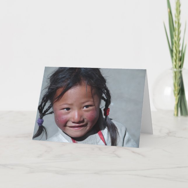 Cartão Terma Foundation Girl Notecard- Blank (Frente)