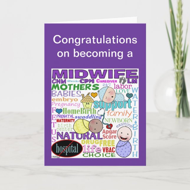 Cartão Terminologia De Midwifery-Arte De Metrô (Frente)