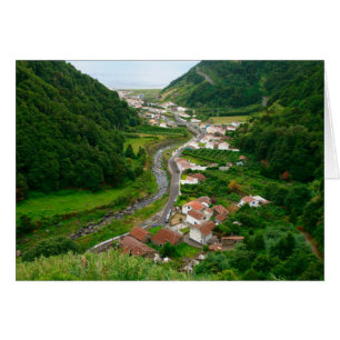 Cartão Terra de Faial a Dinamarca
