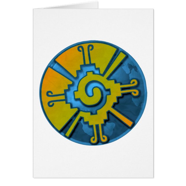 Cartão Terra de Hunab Ku (Frente)