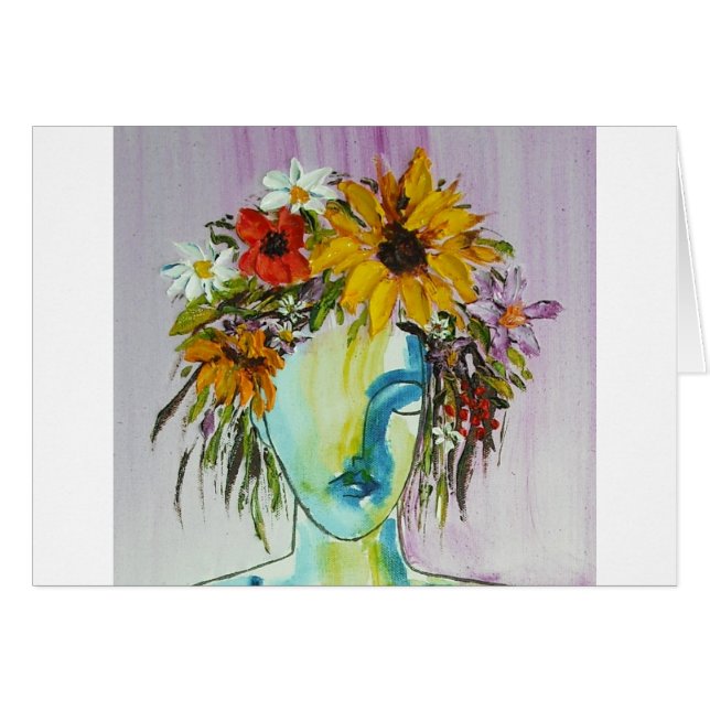 Cartão Terra de mãe (Frente Horizontal)