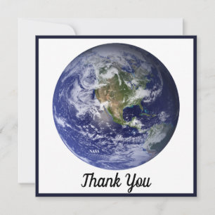 Cartão Terra do Espaço, Marble Azul pela NASA