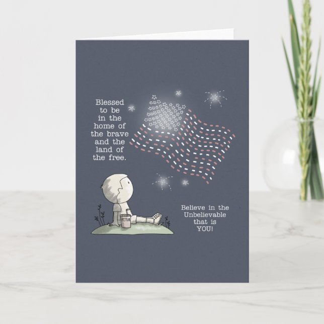 Cartão Terra dos livres (Frente)