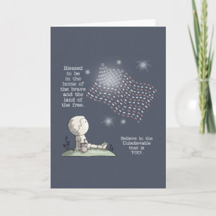 Cartão Terra dos livres