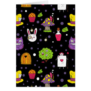 Cartão terra natalina negra