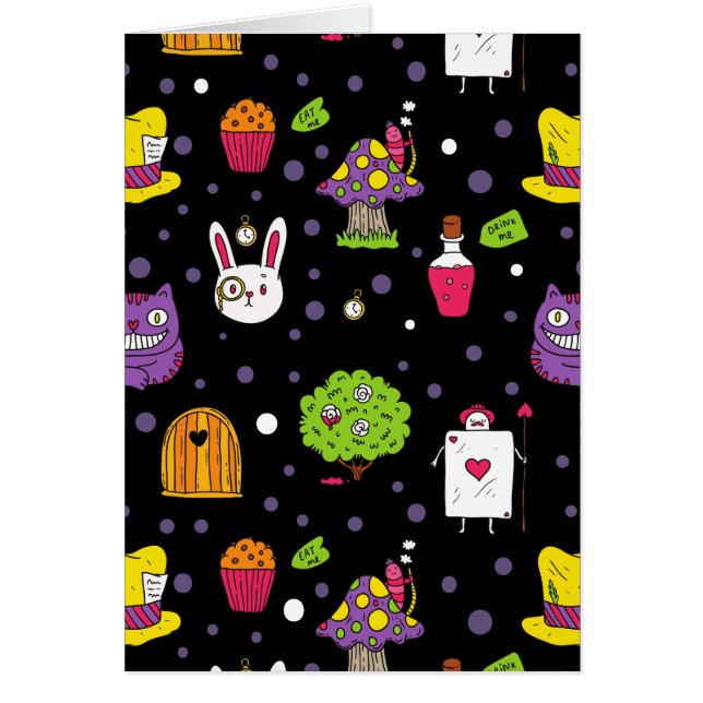 Cartão terra natalina negra (Frente)