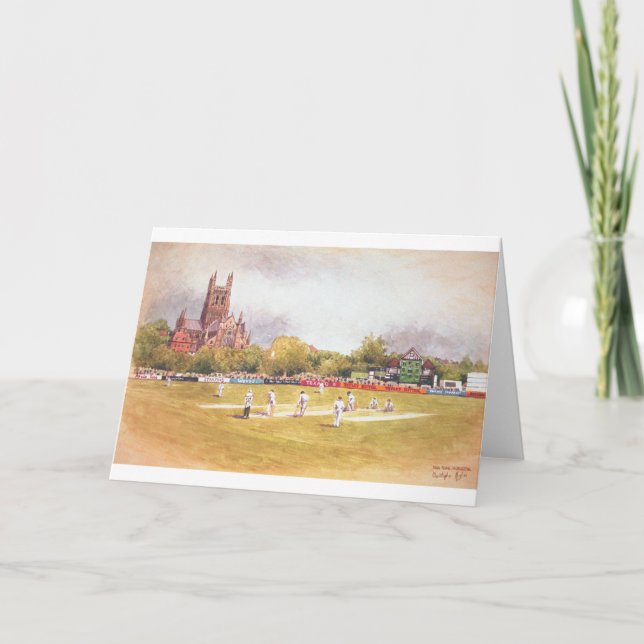 Cartão Terra nova do grilo do condado de (Frente)