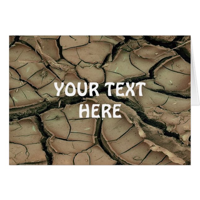 Cartão TERRA SECA + texto (Frente Horizontal)