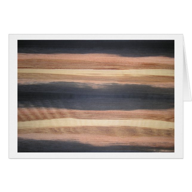 Cartão Terra vermelha (Frente Horizontal)