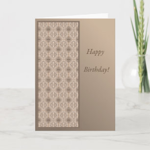 Cartão Terrace Ocean Villa Birthday Card