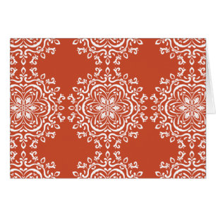 Cartão Terracotta Mandala