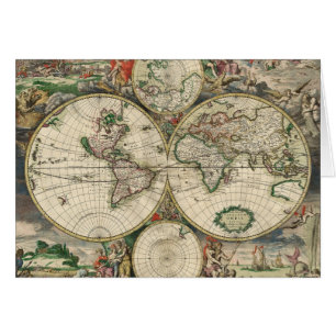 Cartão Terrarum Orbis Tabula