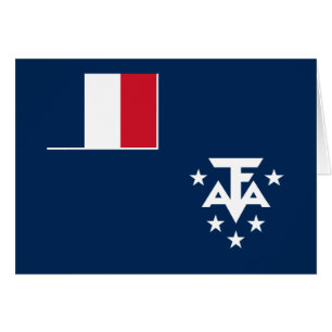 Cartão Terras Antárticas Austrais Francesas