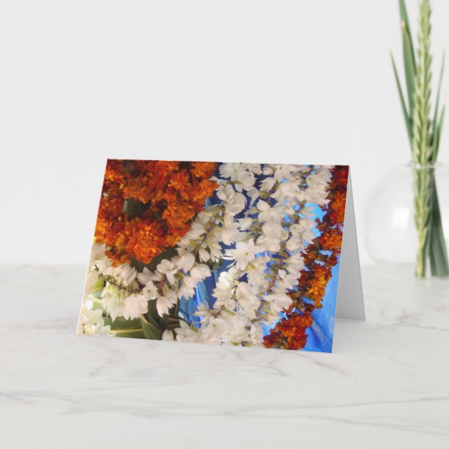 Cartão Terras da Flor Indiana (Frente)