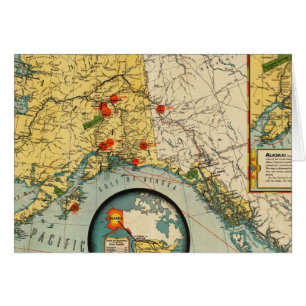 Cartão Território do Alasca