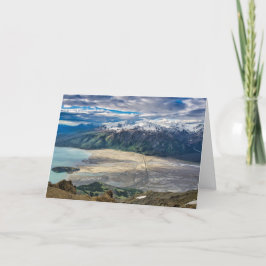 Cartão Território do Slims River Yukon