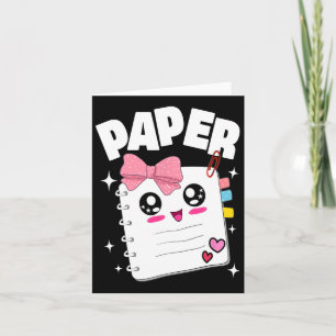 Cartão Tesoura de Papel Cujo Papel Escórias de Halloween