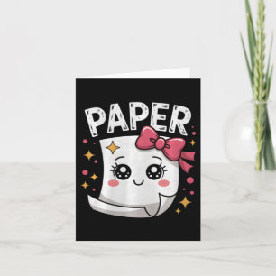 Cartão Tesoura de papel de Halloween Pedra Papel