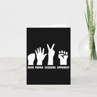 Cartão Tesoura em Papel - Corte Superior Artes Marciais I