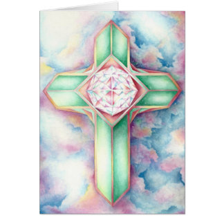 Cartão Tesouro no 6:19 de Matthew do céu