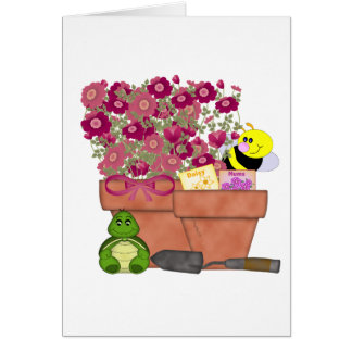 Cartão Tesouros do jardim