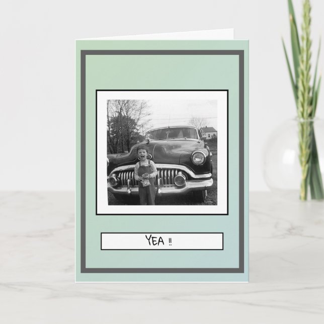 Cartão Teste de drivers aprovado (Frente)