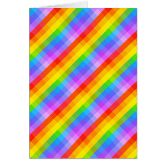 Cartão Teste padrão brilhante