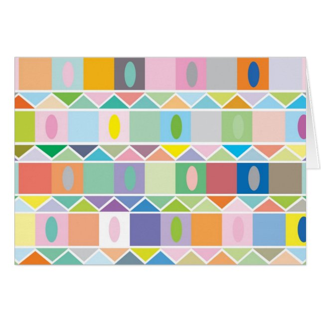 Cartão Teste padrão de Housey (Frente Horizontal)