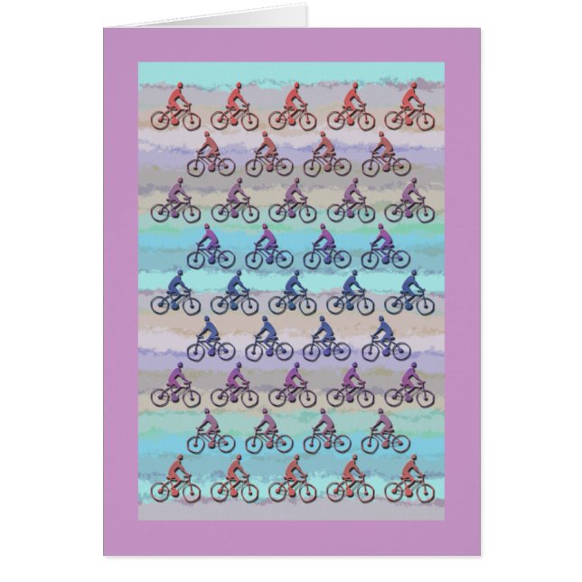 CARTÃO TESTE PADRÃO DO CICLISMO (Frente)