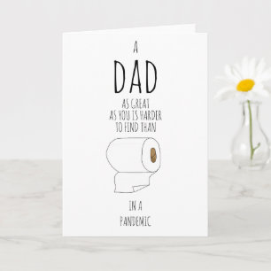 Cartão Testemunha moderna de aniversário de papel higiê