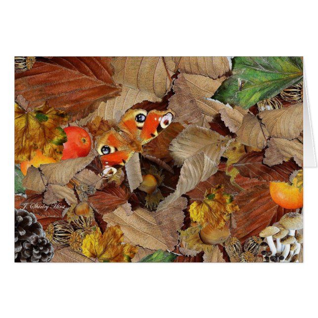 Cartão ~ TESURE AUTUMN (Frente horizontal)