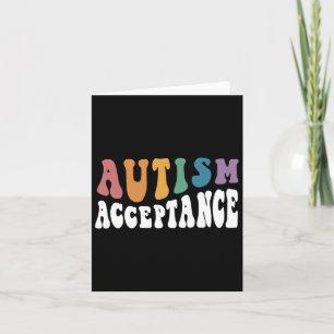 Cartão Teto Especial de Educação de Consciência Autismo