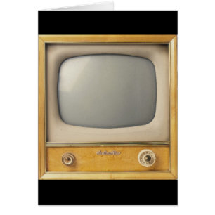 Cartão Tevê velha