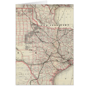 Cartão Texas e México, Houston