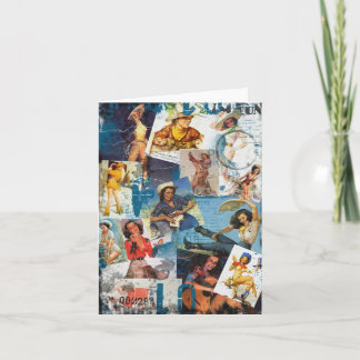 Cartão Texas Eclectic Coleção Cowgirl No. 2