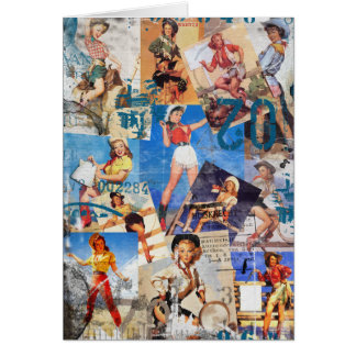 Cartão Texas ecléctico: No. 1 da coleção da vaqueira