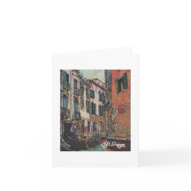 Têxtil Art Venice Notecard