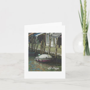 Cartão Têxtil Art Venice Notecard