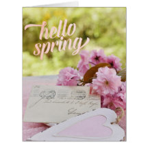 Texto de Primavera do Loveletter da Flor Cherry Bl